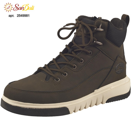 Ботинки мужские на шерсти GRUNBERG